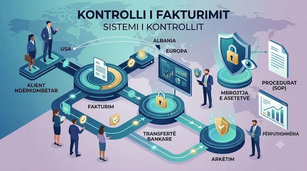 Imazh kryesor për artikullin “Sistemi i Kontrollit të Faturimit: Si të administrosh transfertat ndërkombëtare pa rënë në sy të strukturave hetimore” në Tregu